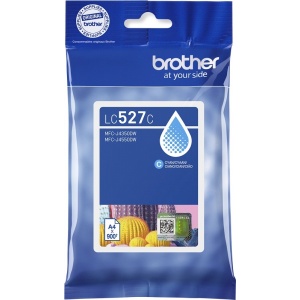Brother LC527C LC-527C Orig Cartuccia cyan 900 Pag 4977766839525