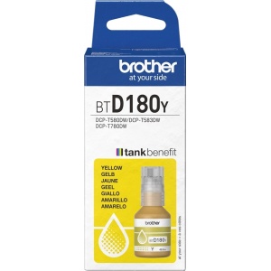 Brother BTD180Y BTD-180Y Orig Cartuccia giallo  5000 Pag 48,8ml 4977766838917