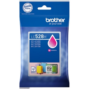 Brother LC528M LC-528M Orig Cartuccia magenta 5000 pag 4977766842952