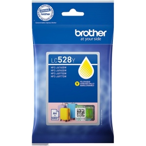 Brother LC528Y LC-528Y Orig Cartuccia giallo 5000 pag 4977766842983