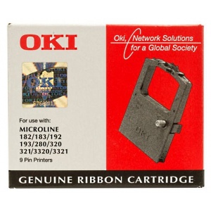 OKI 182/3321 09002303 ORIG Nastro colorato black 3 milioni cifre 5031713351009