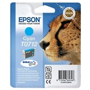 Epson C13T07124012 ORIGINAL T0712 Cartuccia cyan 345 pag 5.5ml  8715946495446