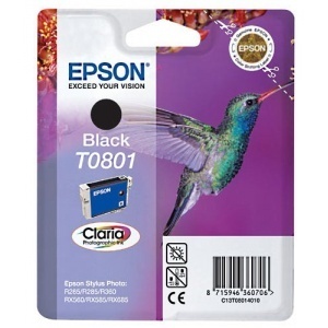 Epson C13T08014011 Orig T0801 Cartuccia black 330 pag 7.4ml  8715946493244