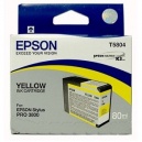  ORIGINALE Epson Cartuccia INK JET yellow C13T580400 T5804 80ml 