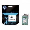 ORIGINALE HP Cartuccia ink jet colore CB337EE 351 ~170 PAG 