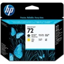 ORIGINAL HP C9384A Testina per stampa yellow black opaco HP72 / 72  - 808736779623