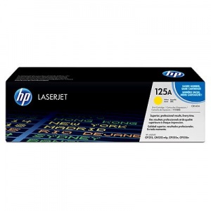 HP CB542A 125A ORIGINALE toner yellow laser 1400 pag - 808736839198