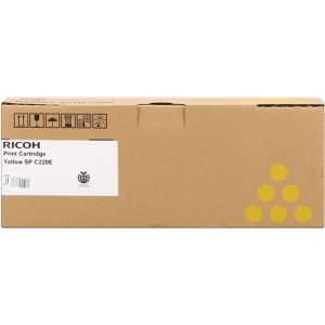 Ricoh 407643 SP C220EY  SPC220E  ORIG toner yellow 2000 pag - 4961311893834