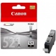 ORIGINALE Canon CLI-521bk Cartuccia ink jet black CLI521bk 2933B001 9ml - 8714574523361