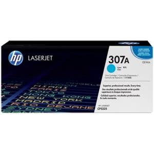 HP CE741A 741A ORIGINAL  toner cyan 307A 7300 pag 884420306191