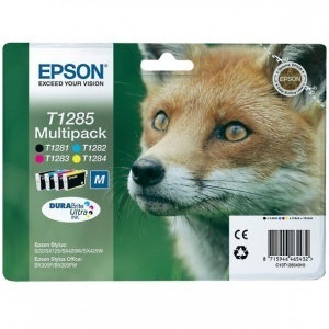 Epson C13T12854012 Orig T1285 Multipack bk cy mag yel T12854010 8715946465432