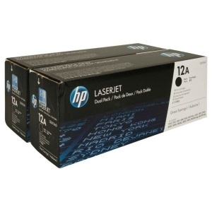 HP Q2612AD 12A ORIGINALE 2612AD Multipack 2x toner black 2000 pag 883585537525