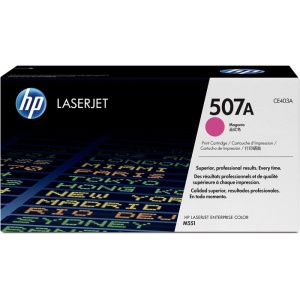 HP CE403A 507a ORIGINAL toner magenta 6000 pag 884962554593