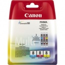 ORIGINALE Canon 0621B029 Multipack cyan magenta  yellow CLI-8multi CLI-8c + CLI-8m + CLI-8y a 13,0ml - 8714574552569