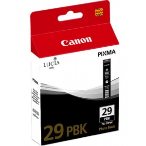 Canon PGI-29pbk 4869B001 ORIGINAL Cartuccia inkjet black foto 36ml per circa 1:300 foto  Formato 10 x 15 cm - 4960999681900