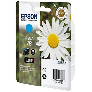 Epson C13T18024012 Orig T1802 Cartuccia cyan 180 pag 3.3ml T18024010 8715946625126