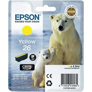 Epson C13T26144012 Orig T2614 Cartuccia yellow 300 pag 4.5ml standard 8715946518985