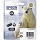  ORIGINALE Epson Cartuccia INK JET nero  foto  C13T26314010 T2631 8.7ml Cartucce XL, foto black