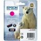 ORIGINALE Epson Cartuccia INK JET magenta C13T26334010 T2633 ~700 PAG  9.7ml ink XL