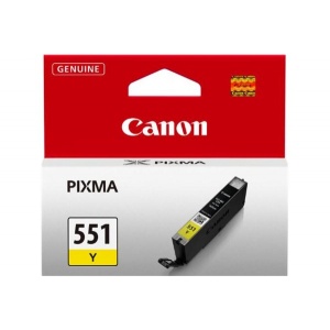 Canon CLI-551y 6511B001 Original CLI551 Cartuccia inkjet yellow 7ml 4960999905563