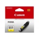 ORIGINAL Canon Cartuccia ink jet yellow CLI-551y 6511B001 7ml - 4960999905563