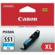 Canon CLI-551c XL Orig Cartuccia cyan CLI551c XL 6444B001 11ml 4960999904931