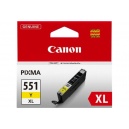ORIGINALE Canon CLI-551y XL Cartuccia ink jet yellow CLI551y XL 6446B001 11ml Cartucce - 4960999904917
