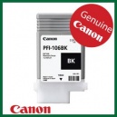 ORIGINAL Canon pfi106 Cartuccia ink jet black PFI-106bk 6621B001 130ml - 4960999909509