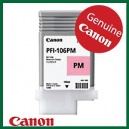 ORIGINAL Canon pfi106 Cartuccia ink jet magenta foto  PFI-106pm 6626B001 130ml - 4960999909554