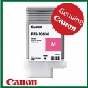 ORIGINAL Canon pfi106 Cartuccia ink jet magenta PFI-106m 6623B001 130ml - 4960999909523