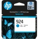 HP 4K0U3NE 924 Orig hp924 Cartuccia cyan 400 Pag 196786147333