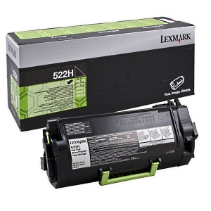 Lexmark 522H 52D2H00 ORIGINALE toner black laser 25000 pag - 734646427173