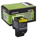 ORIGINALE Lexmark 70C20Y0 702Y toner yellow laser 1000 pag 734646436601
