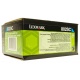 ORIGINAL Lexmark 80C2SC0 toner laser  cyan 802SC - 2000 pag  734646481281