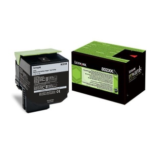 Lexmark 802XK  80C2XK0 802 ORIG toner black 8000 pag  734646481335