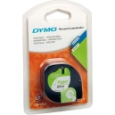 ORIGINAL DYMO nastro laminato nero su bianco S0721520 91220 LetraTAG banda di carta, 12mm x 4m